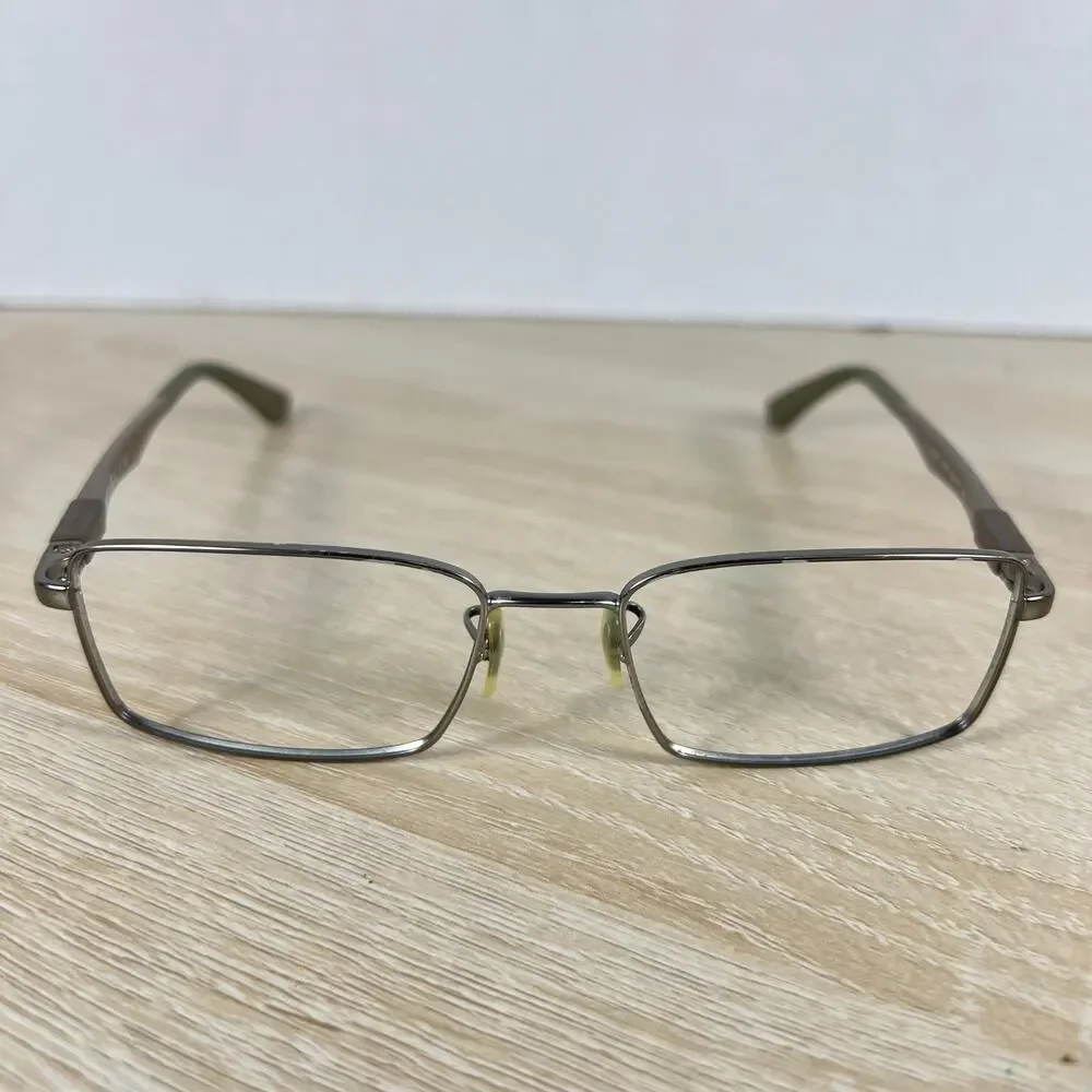 Ray-Ban RB6275 2762 Eyeglasses Gunmetal Light Brown Green 52-17-145